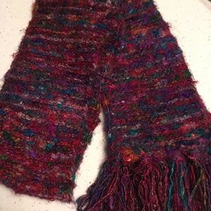 100% Silk Woven Scarf